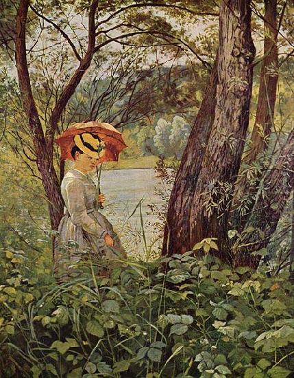 Im Sonnenschein, Hans Thoma